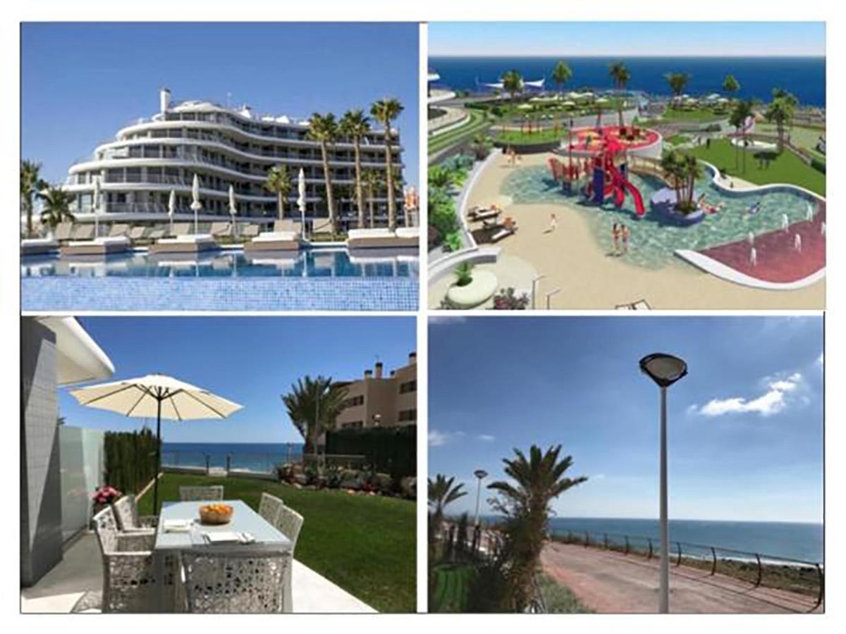 Infinity Luxury Sea View Apartment With Private Garden آريناليس ديل سول المظهر الخارجي الصورة