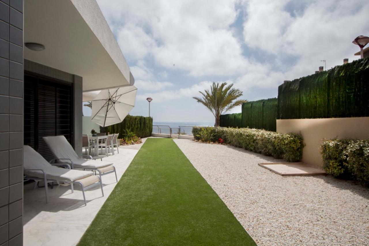 Infinity Luxury Sea View Apartment With Private Garden آريناليس ديل سول المظهر الخارجي الصورة